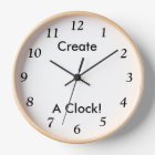 Create A Personalised Clock!