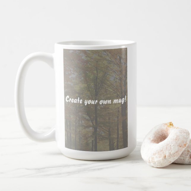 Create a Personalised DIY One of a Kind Coffee Mug (With Donut)