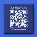 Create a QR code instantly Modern simple design Magnet<br><div class="desc">Simply enter website address to generate a QR code instantly.</div>