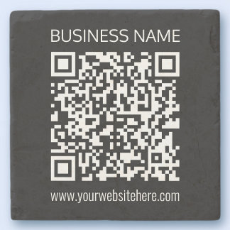 Create a QR Code Instantly with Your Website’s URL Stone Coaster