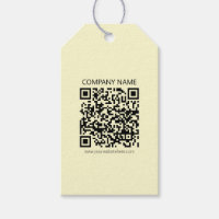 Create a QR Code | Pale Yellow