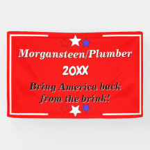 Create a Red Custom Political Candidate Campaign