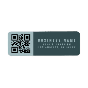 Create a Scannable QR Code   Modern Return Address