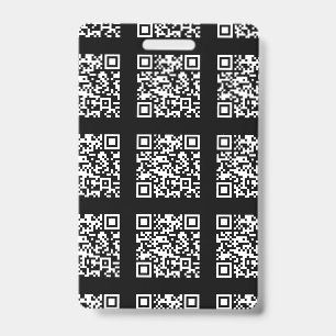 Create a Tiled QR code Pattern   Editable Colour ID Badge