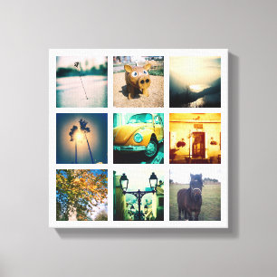 Create a unique and original instagram canvas print