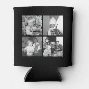 Create an Instagram Collage with 4 photos - Black Can Cooler