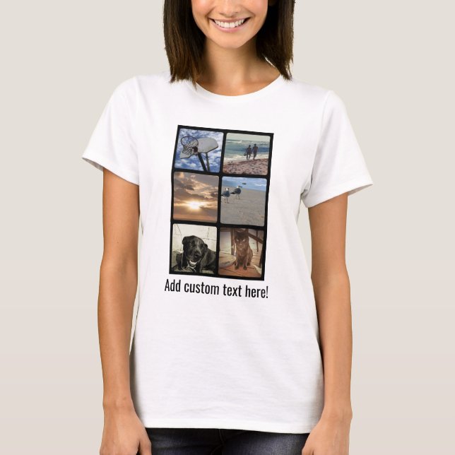 Create an Instagram Photo Montage T-Shirt (Front)