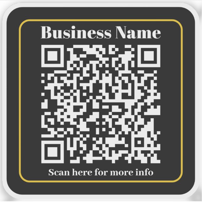 Create an Instantly Scannable Business QR code (Front)