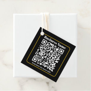 Create an Instantly Scannable Business QR code Favour Tags