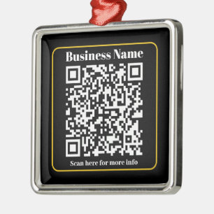 Create an Instantly Scannable Business QR code Metal Tree Decoration