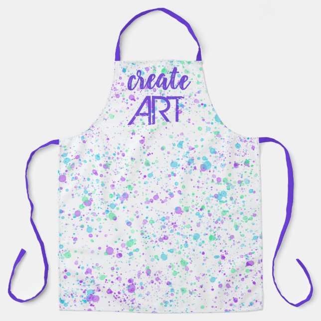 Create Art Splatter Apron (Front)