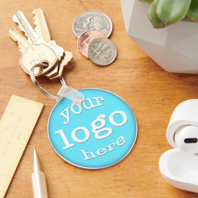 Create Custom Business Company Event Logo Office Key Ring (Create Custom Business Company Event Logo Office Keychain)