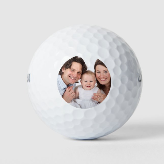 Create Custom Family Picture Golf Balls (Front)