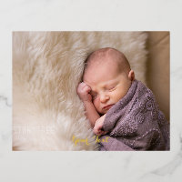 Create Custom Personalised Photo Text Gold Foil In