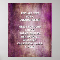 Create Custom Quote Brown Raspberry Grunge Texture