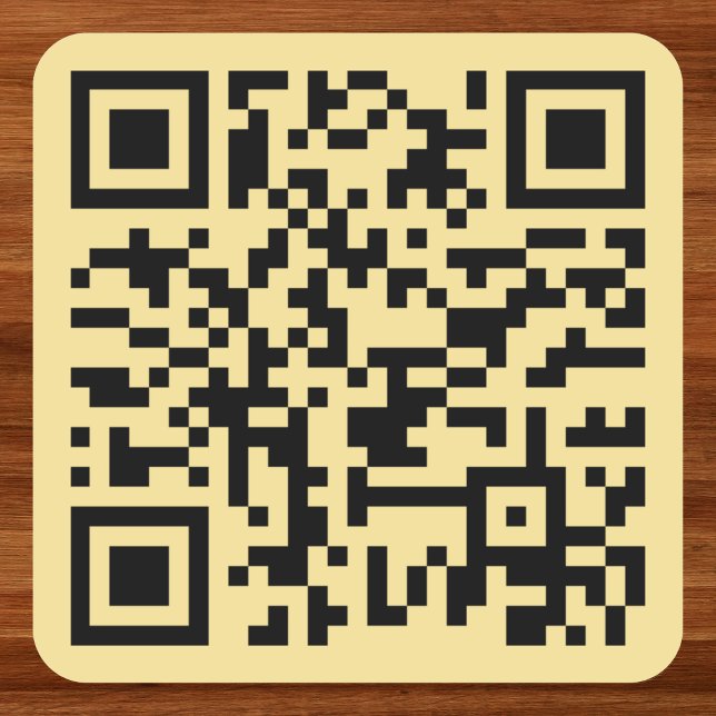 Create Custom Small Business Website QR Code Scan Square Sticker (Create Custom Small Business Website QR Code Scan Square Sticker)