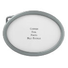 Create Custom Stylish Cool Oval Photo Belt Buckle