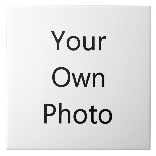 Create Custom Tile with your own Photo (Front)