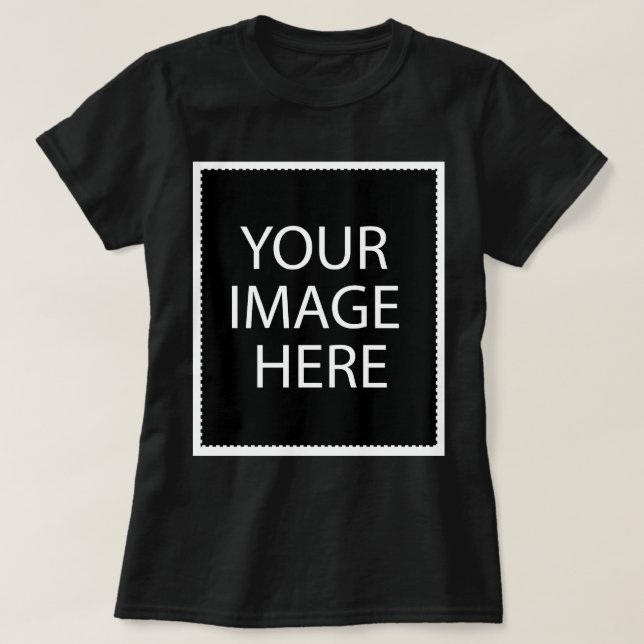 Create Design Make Personalise Your Own Custom T-Shirt (Design Front)