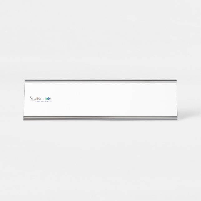 Create Desk Name Plate (Front)