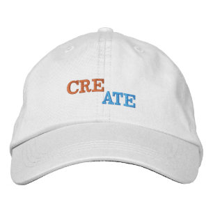Create embroidered hat
