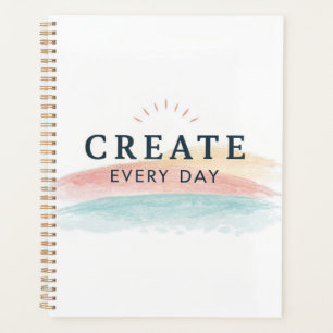 Create Every Day Journal – Minimal Design Planner