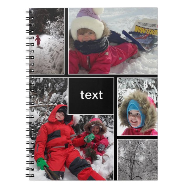 Create for you , photos, your photos, personal notebook (Front)