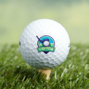 Create golf club initials monogram golf balls