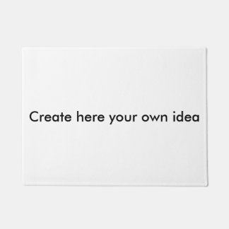 Create here your own idea - by Shirt to Design Doormat