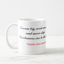 Create. Hustle. Repeat Design Coffee Mug