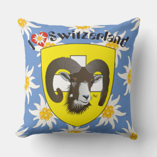 Create-live - Switzerland - Suisse - to Svizzera Cushion
