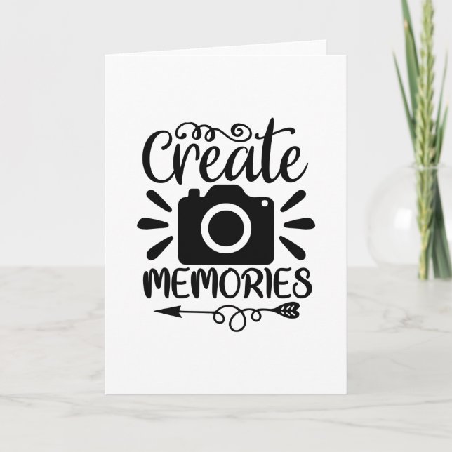 Create memories card (Front)