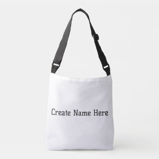 Create Name Here Printed Text-Handbags Wallets-Bag Crossbody Bag