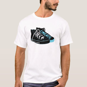 Create on Black T-Shirt