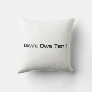 Create or Change Text Name Printed Outdoor Gifts  Cushion