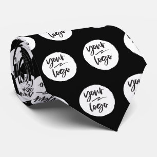 Create Own Business Logo Promotional Colour Own Tie