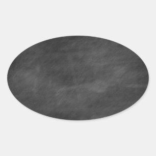 Create own chalkboard designs - add text pics etc oval sticker