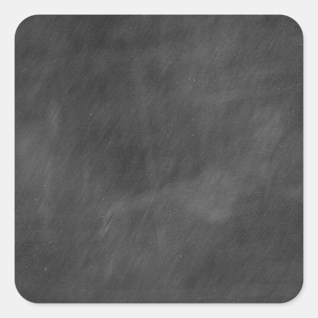 Create  own chalkboard designs - add text pics etc square sticker (Front)