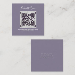 Create own QR Code Business Card - Lots of Colours