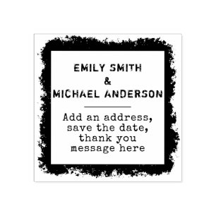 Create Own STAMP Custom Text Distressed Grunge 2