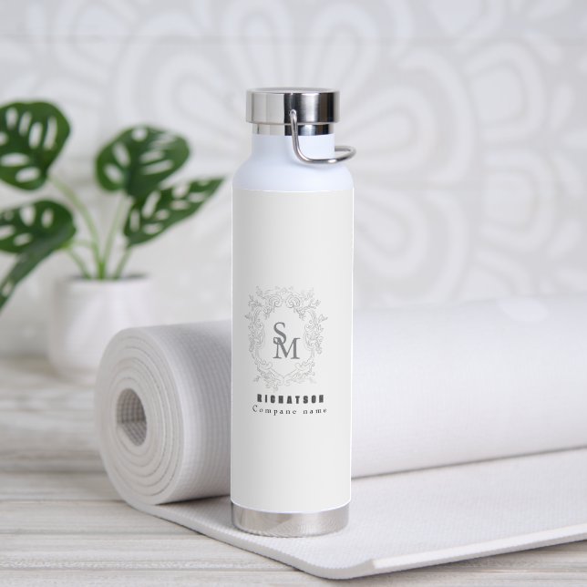 Create Personalise professional Simple  Water Bottle (Yoga (Rotated))