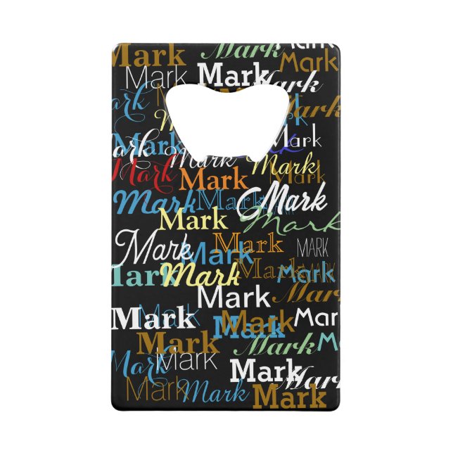 Create Personalised Colour Name Pattern (Front)