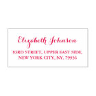 Create Personalised Elegant Name Return Address