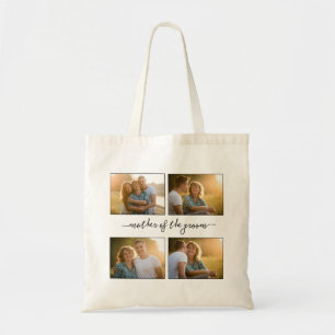Create Personalised Photo Collage Mother of Groom Tote Bag