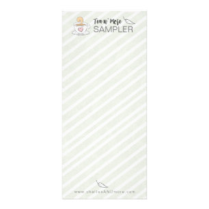 Create Product Sample  Rack Card