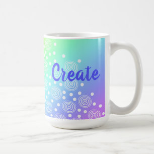 Create Rainbow Gradient Coffee Mug