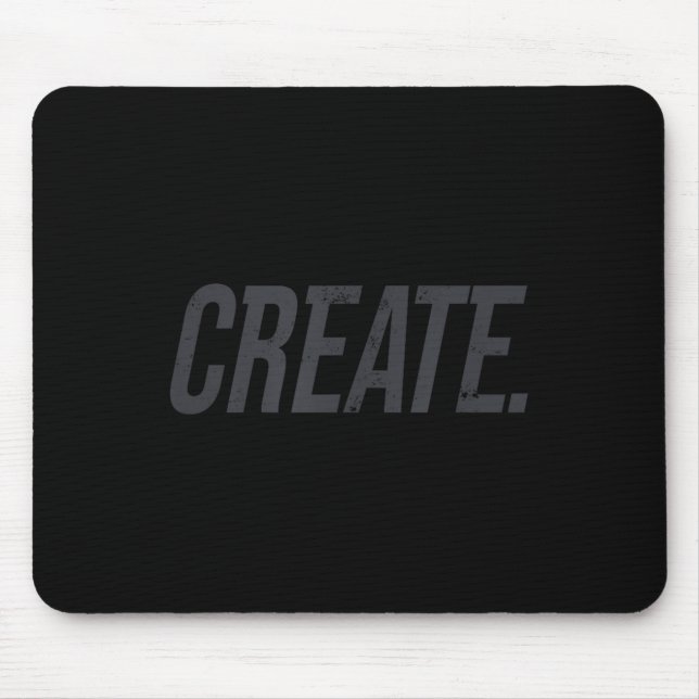 Create Shirt Motivational For Ambitious Life Goals Mouse Pad (Front)