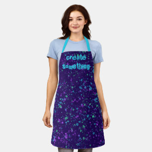 Create Something Paint Splatter Apron