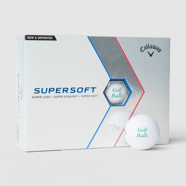 Create Something Unique Golf Balls (Packaging)