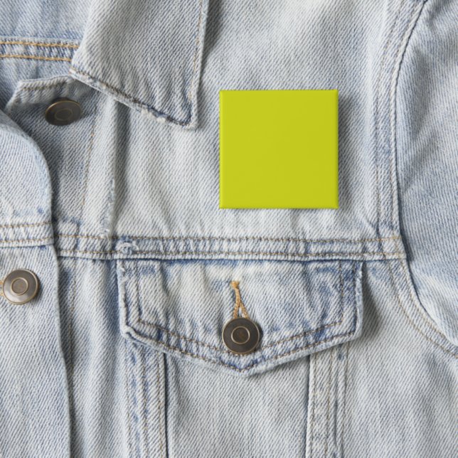 Create Stunning Visual Appeal Yellow Background 15 Cm Square Badge (In Situ)